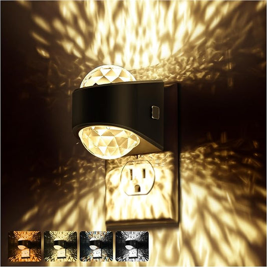 Briignite Night Light Plug into Wall, Color Changing Night Light by WelcometoBriigniteenjoyyourtimehere