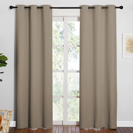 NICETOWN 84 inches Blackout Curtains by NICETOWN