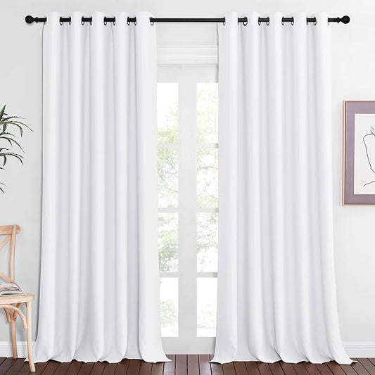 NICETOWN Sliding Door Window Treatment Blackout Patio Door Curtain Panels by NICETOWN