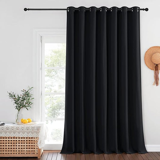 NICETOWN Black Out 144 inch Curtain by NICETOWN
