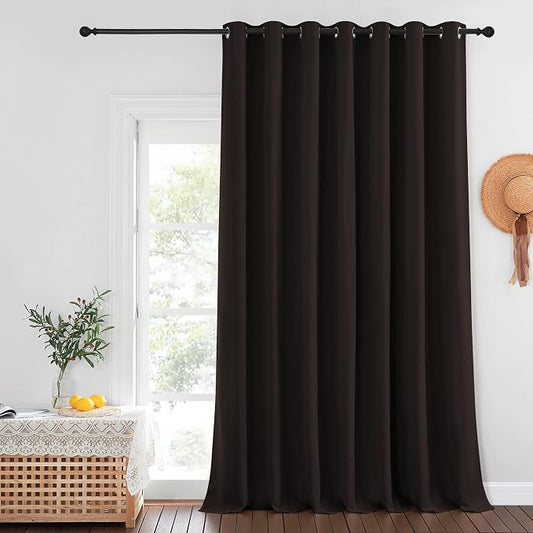 NICETOWN Toffee Brown Blackout Curtains by NICETOWN