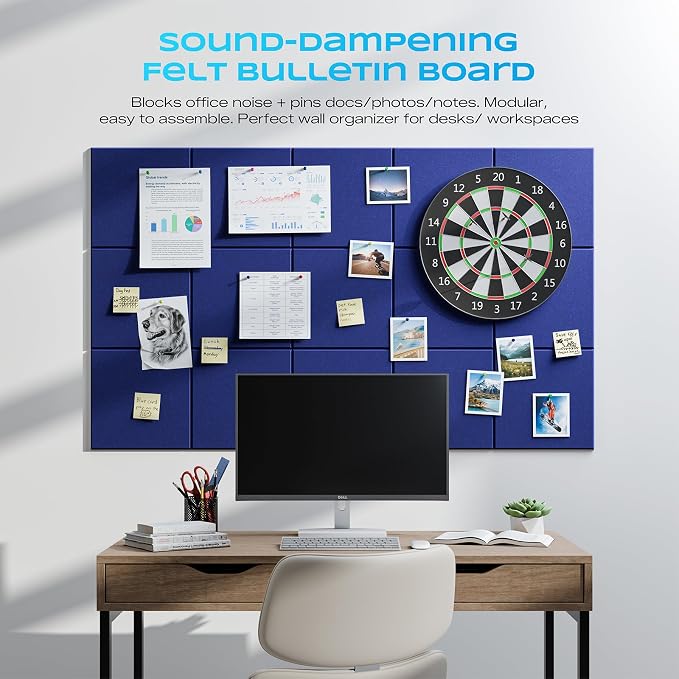 22 Pack Self-Adhesive Acoustic Panels, Soundproof Wall Panels - Image 4