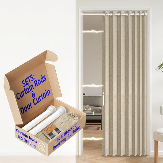 AJAZZ Blackout Accordion Door by AJAZZ