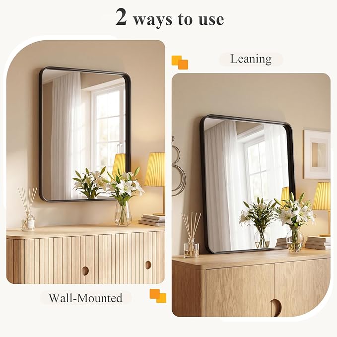 NEWBULIG 24X30 Inch Bathroom Mirror - Image 6