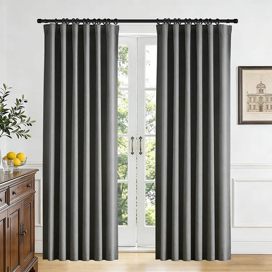 Room Divider Blackout Curtain Track Curtains Wall Dividers Panels Screen by CBSROROHome