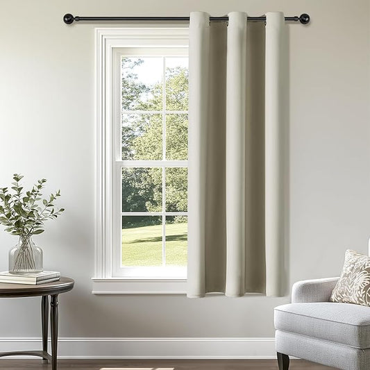 ChrisDowa Blackout Curtains 36 Inches Long by ChrisDowa