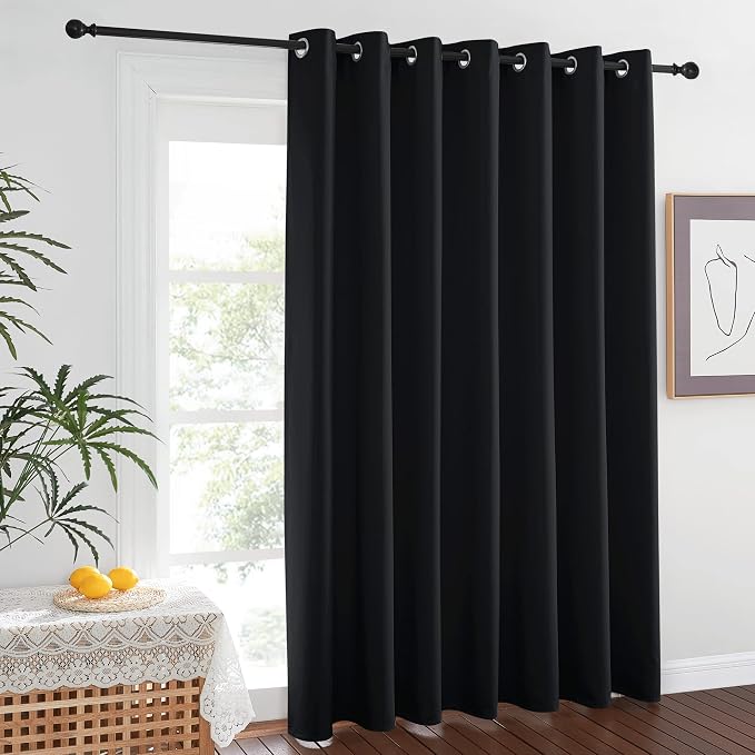 NICETOWN Room Separating Divider 132" Long, Room Divider Curtain Screen - Image 7