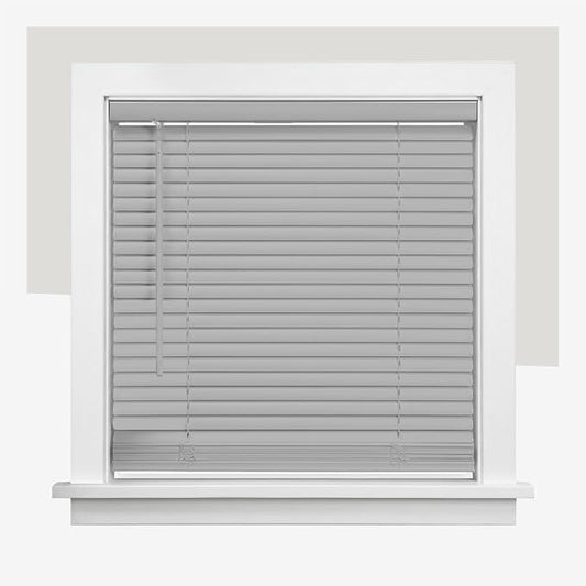 CHICOLOGY Cordless Mini Blinds for Indoor Windows, 78.5" W x 48" H, Light by CHICOLOGY