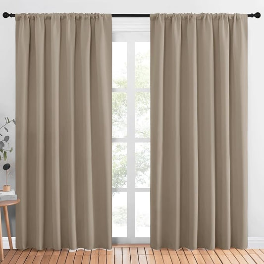 NICETOWN Living Room Curtains, 1 Pair, 70 x 84-inch, Home Decorations Thermal by NICETOWN