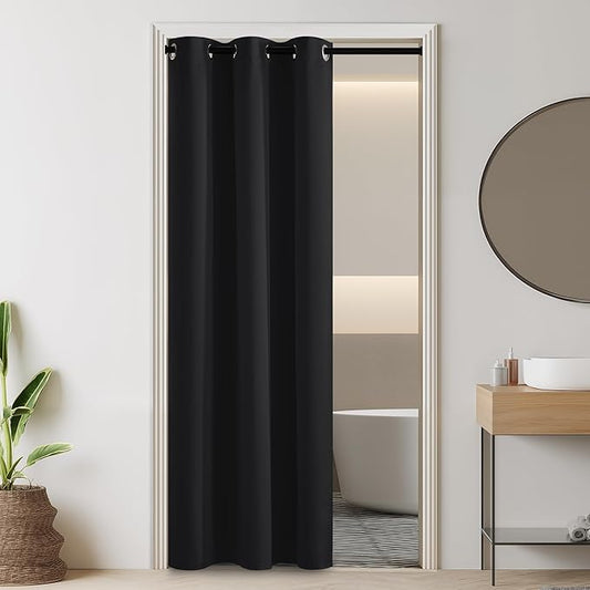 RYB HOME 100% Blackout Door Curtain by RYBHOME