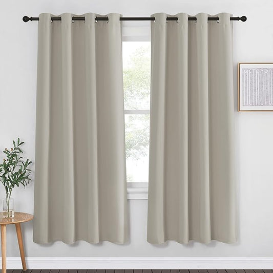 NICETOWN Room Darkening Bedroom Curtain 72 inches Long by NICETOWN