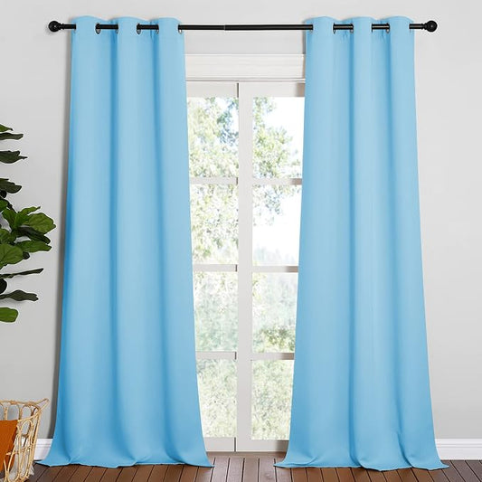 NICETOWN Blue Room Darkening Panels by NICETOWN