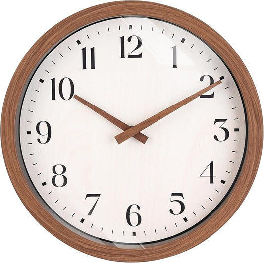 Topkey 12 Inch Silent Wall Clock by Topkey