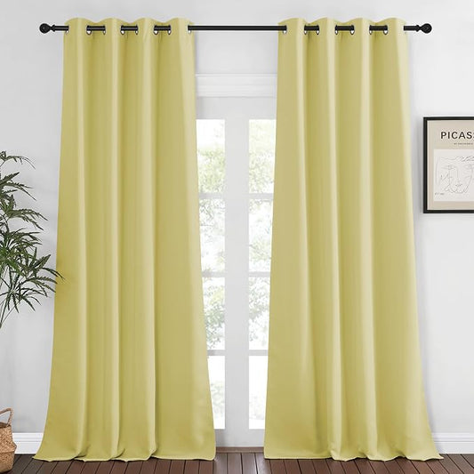 NICETOWN Blackout 108 inch Curtains by NICETOWN