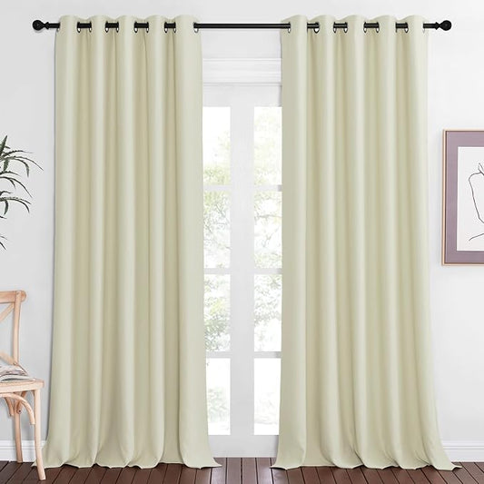 NICETOWN Blackout Living Room Curtain 102 inch Length by NICETOWN
