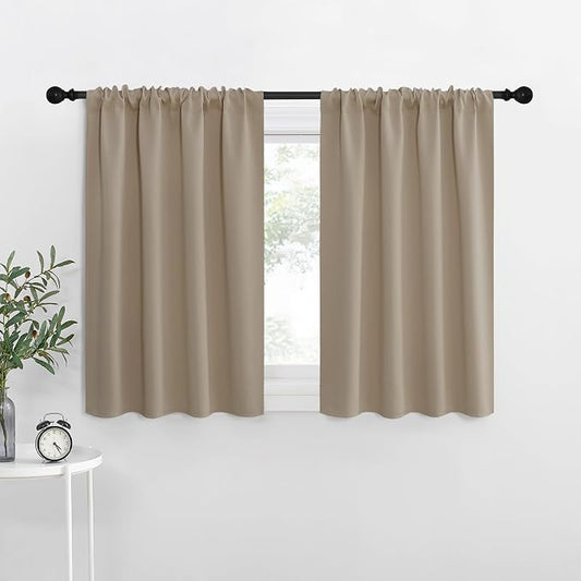 NICETOWN RV Blackout Curtains for Camper Windows, Short Blackout Curtains & by NICETOWN