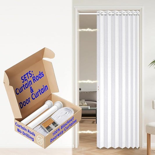 AJAZZ Blackout Magnetic Door Curtain by AJAZZ