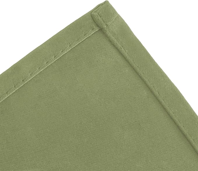 LEMOMO Sage Green Thermal Blackout Curtains/42 x 95 Inch/Set of 2 Panels Room - Image 7