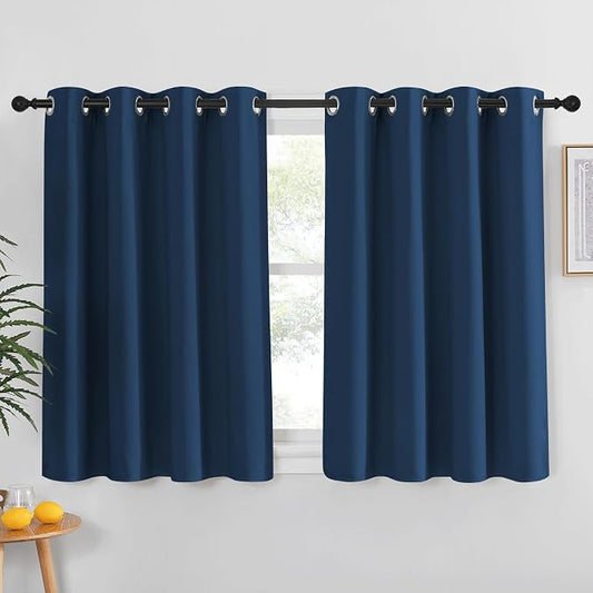 NICETOWN Moroccan Blue Blackout Curtain by NICETOWN