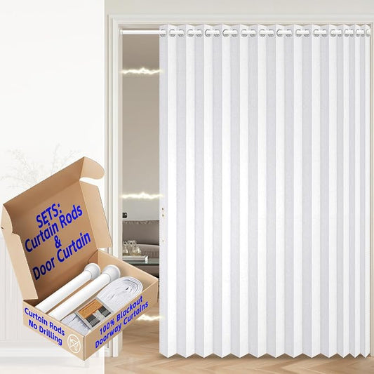AJAZZ Blackout Magnetic Door Curtain by AJAZZ