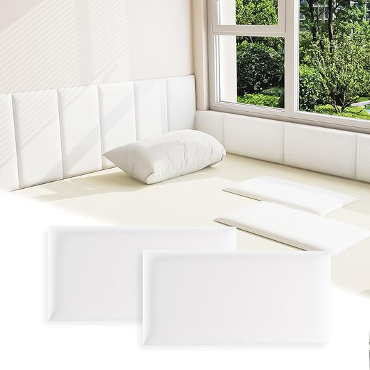 3D Anti-Collision Wall Padding for Kids, Self-Adhesive Headboard Panels for by Umedol