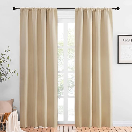 NICETOWN Kitchen Room Darkening Curtains by NICETOWN
