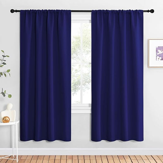 NICETOWN Blackout Curtains for Living Curtains, 2 Panels, 42 by 72, Room by NICETOWN