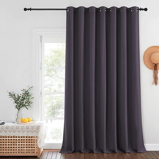 NICETOWN Greyish Purple Blackout Curtains by NICETOWN