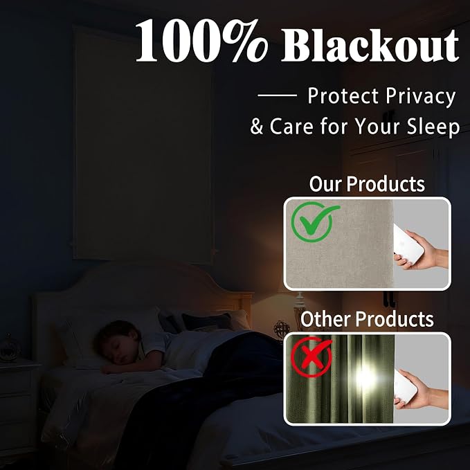 Self-Adhesive 100% Blackout Curtain - Image 2