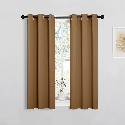 NICETOWN Sleek Blackout Curtains 40 inches Length by NICETOWN