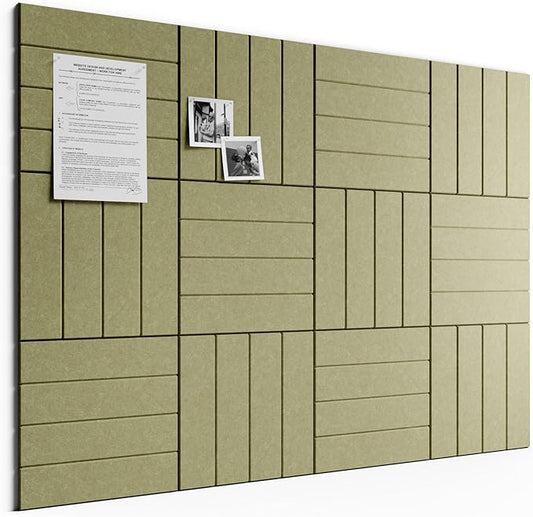 Bumusty Large Cork Board Alternative-48 x 36" Felt Bulletin Board Tiles by BUMUSTY