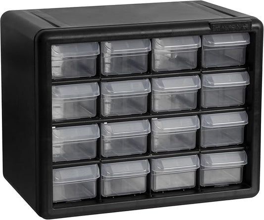 Akro-Mils 16-Drawer Plastic Drawer Storage Cabinet by Akro-Mils