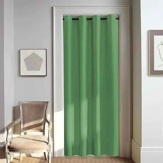 NICETOWN Door Curtain for Closet Doors 80 Inches Long 1 Panel, Room Divider by NICETOWN