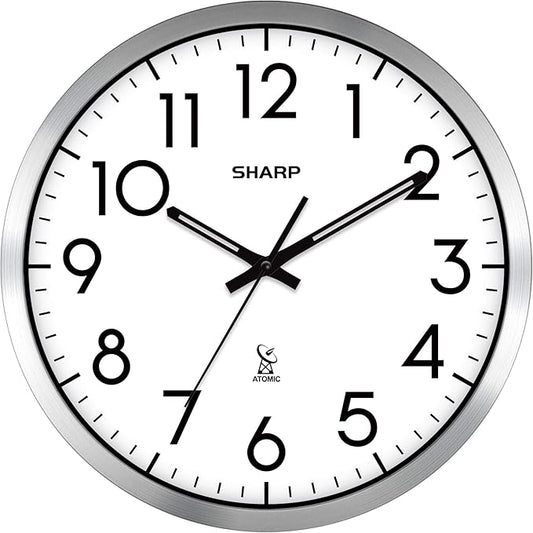 Sharp Atomic Analog Wall Clock by SHARP