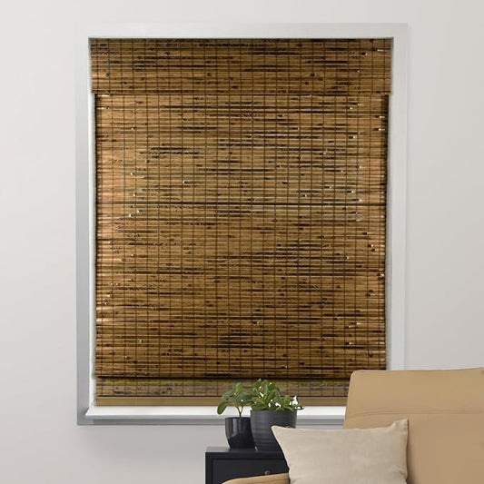 ARLO BLINDS Sheer Bamboo Roman Shades by ArloBlinds