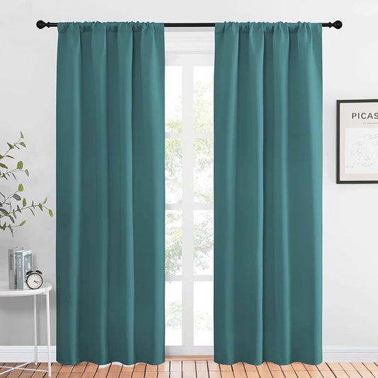 NICETOWN Blackout Curtain for Kitchen Window by NICETOWN