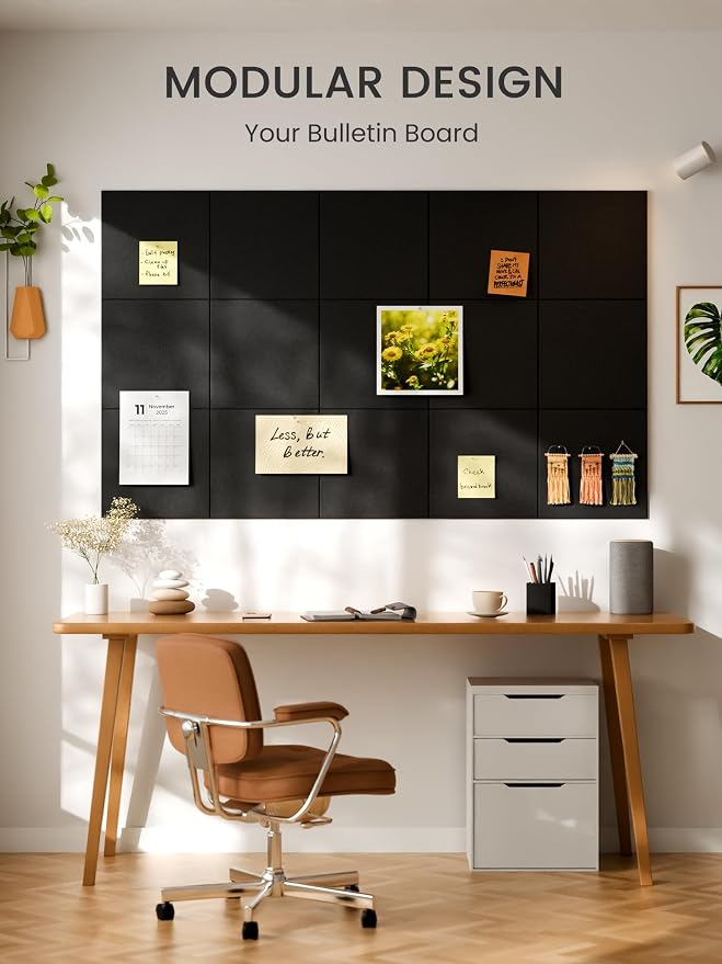 Bumusty Large Cork Board 48" x 36" Alternative - Image 6