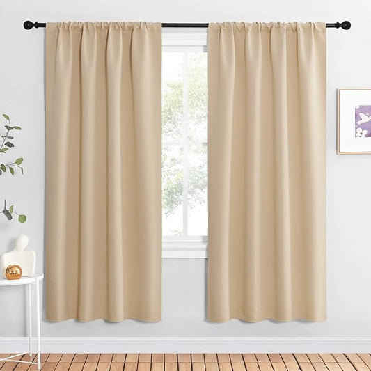 NICETOWN Kitchen Room Darkening Curtains by NICETOWN