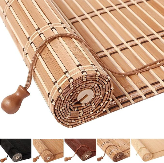 Bamboo Shades for Outdoor Patio, Custom Bamboo Blinds for Interior Windows by Unknown