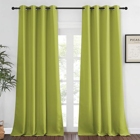 NICETOWN Blackout Window Curtain 90 inch Length by NICETOWN