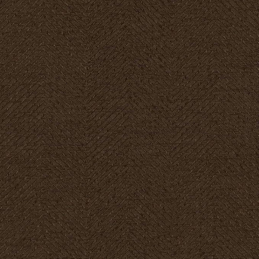 Tempaper x Jeremiah Brent Brown Textured Faux Grasscloth Parquet Removable Peel by TempaperCo