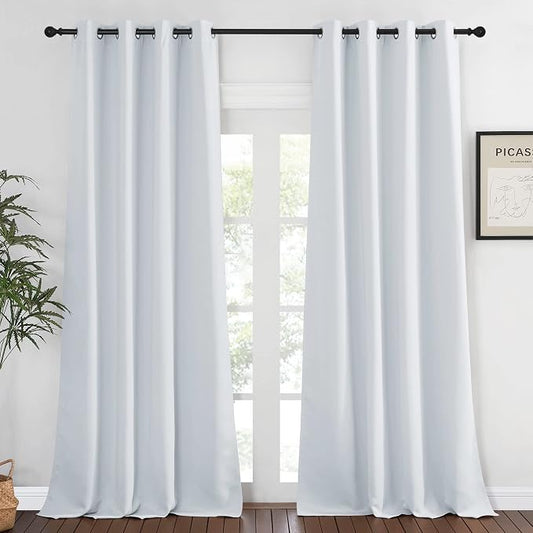 NICETOWN Room Darkening Extra Long Curtain Drape by NICETOWN