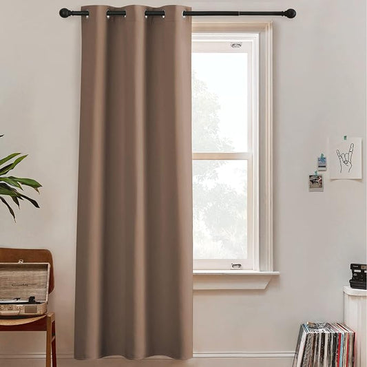 RYB HOME Room Divider Blackout Curtains, Thermal Insulated Privacy Drapes by RYBHOME