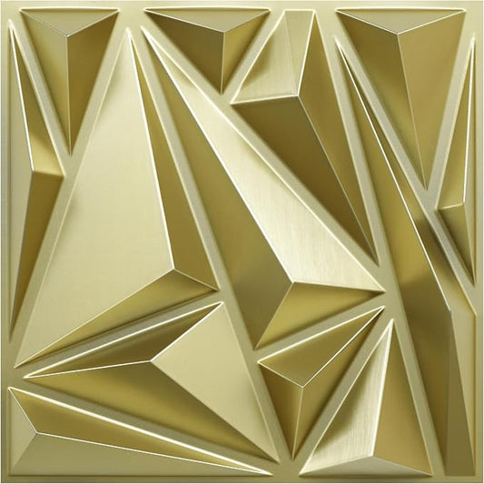 STICKGOO 3D Wall Panels for Interior Wall Decor, Lightning Diamond Textured by STICKGOO