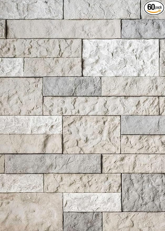 AirStone Primary Stones: Ocean View Color Blend, Manufactured Stone Wall by AirStone