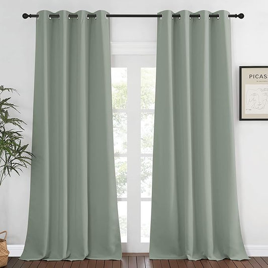 NICETOWN Bedroom Curtain 95 inches Long by NICETOWN
