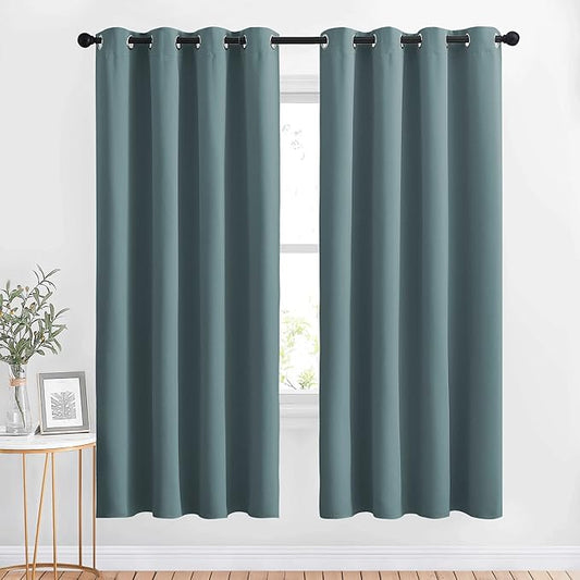 NICETOWN Blackout Curtains 63 Length by NICETOWN