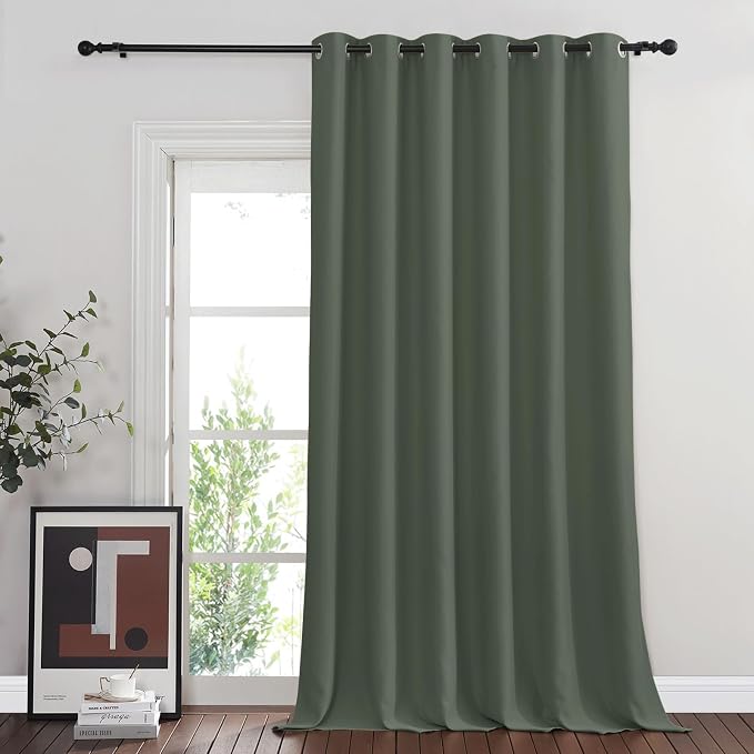 NICETOWN Blackout 90 inch Sliding Door Curtain by NICETOWN