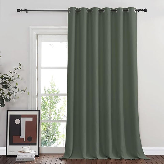 NICETOWN Blackout 90 inch Sliding Door Curtain by NICETOWN