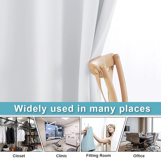 RYB HOME Extra Long Curtains Light Block Soundproof Privacy Blinds - Image 5
